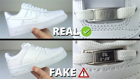 fake nikes vs real|nike air force 1 real.